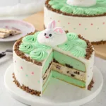 sliced labubu cakes baskin robbins mint chip