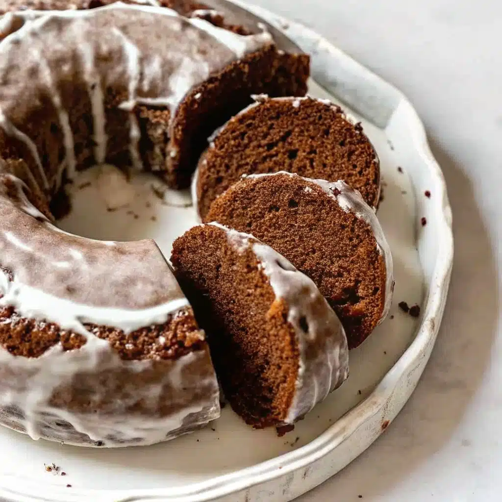 Chocolate  dripping on donut cake