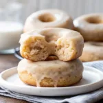 Banana donuts fresh from the oven